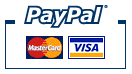 Paiement sécurisé par carte de crédit via PayPal!